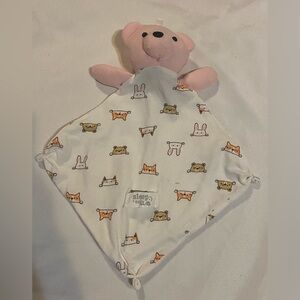 Sleep On It Plush Pink Bear Baby Lovey